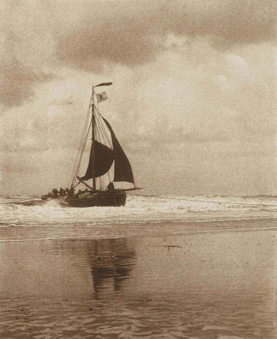 The Incoming Boat by Alfred Stieglitz