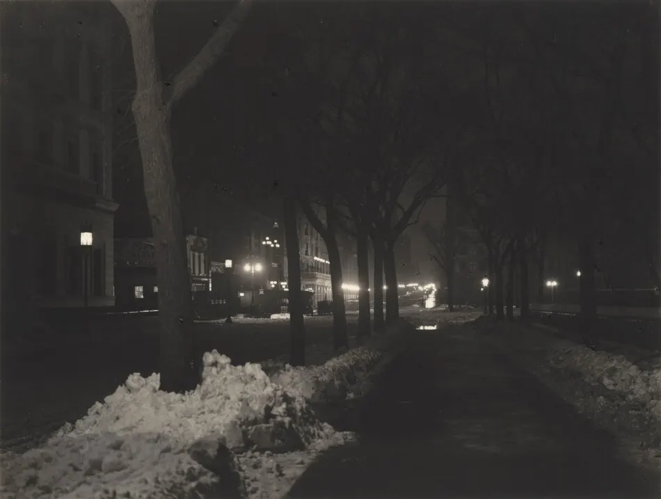 Night, New York by Alfred Stieglitz
