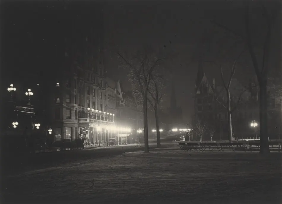 Night, New York by Alfred Stieglitz