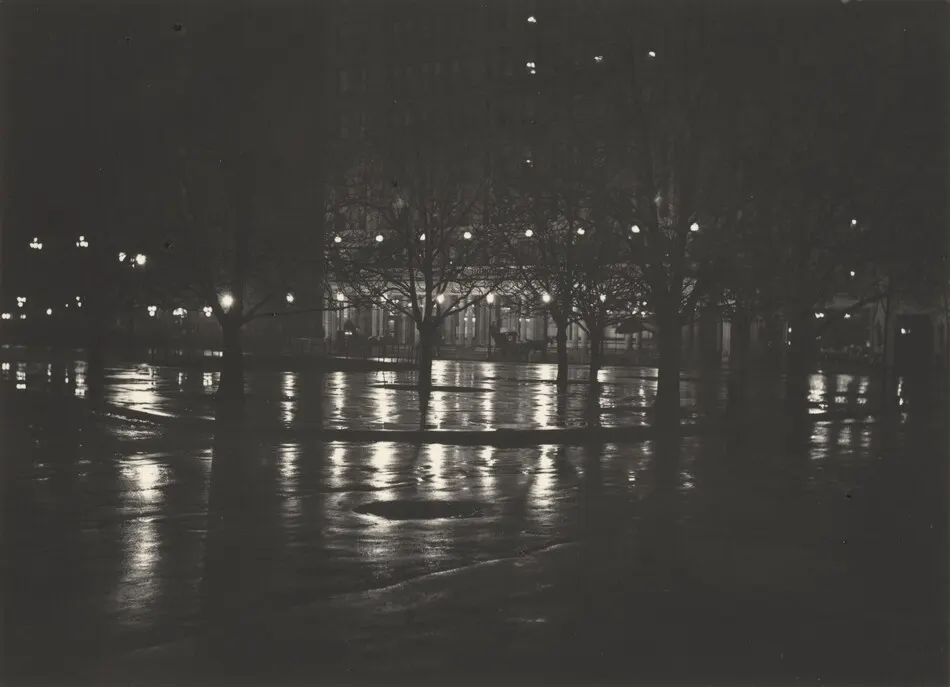 Night, New York by Alfred Stieglitz