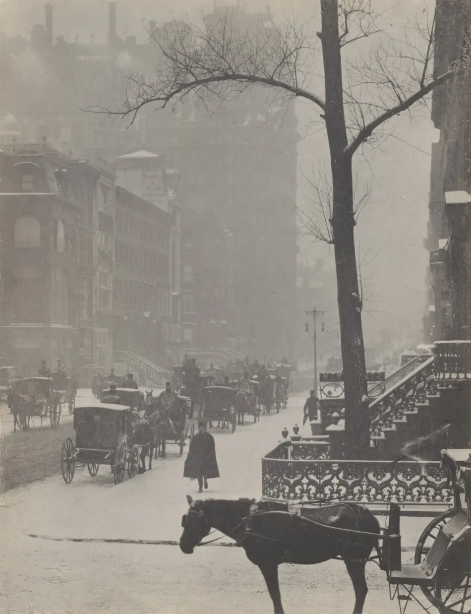Fifth Avenue—30th Street by Alfred Stieglitz
