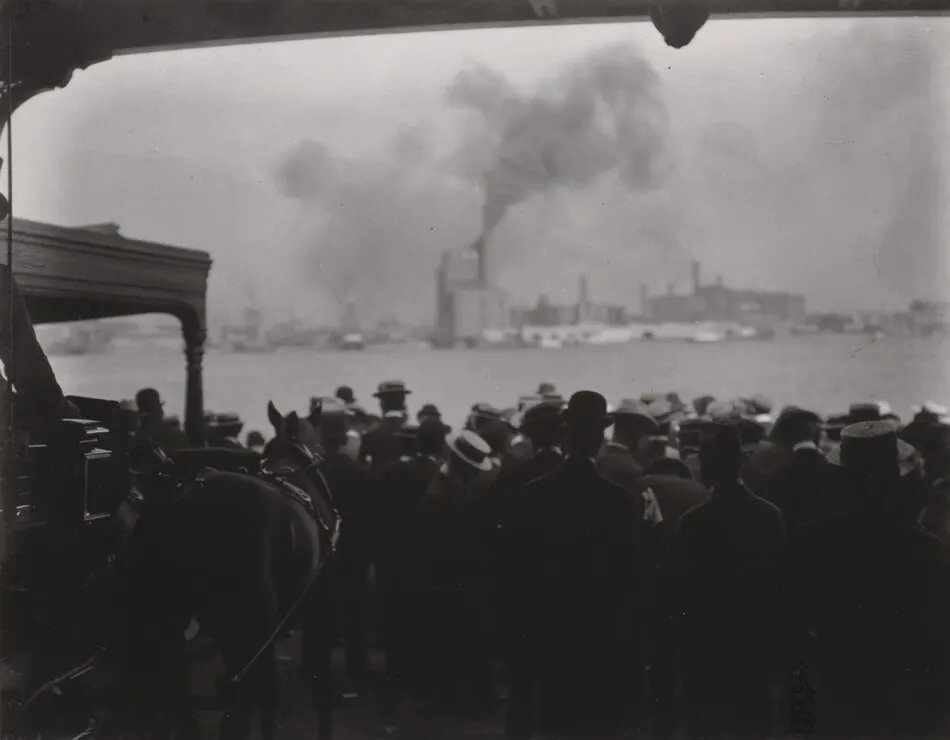 On the Ferry Boat by Alfred Stieglitz