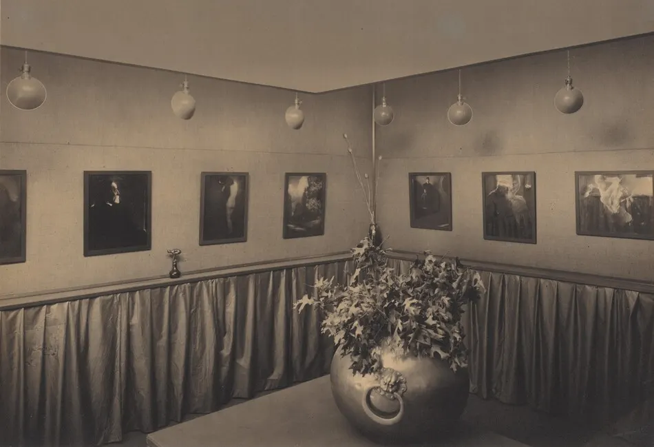 First Steichen Exhibition, Main Room—Photo-Secession Gallery by Alfred Stieglitz