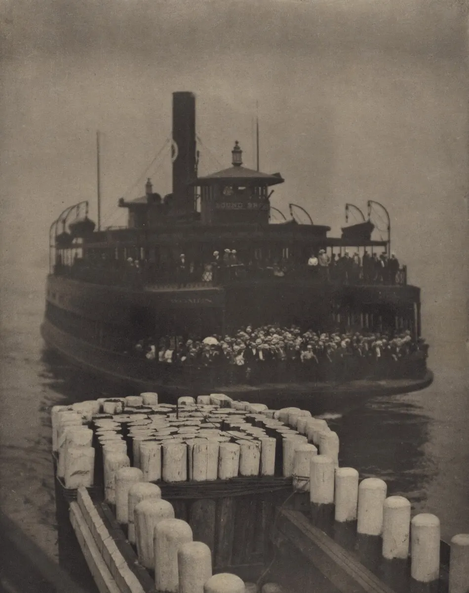 After Working Hours—The Ferry Boat by Alfred Stieglitz