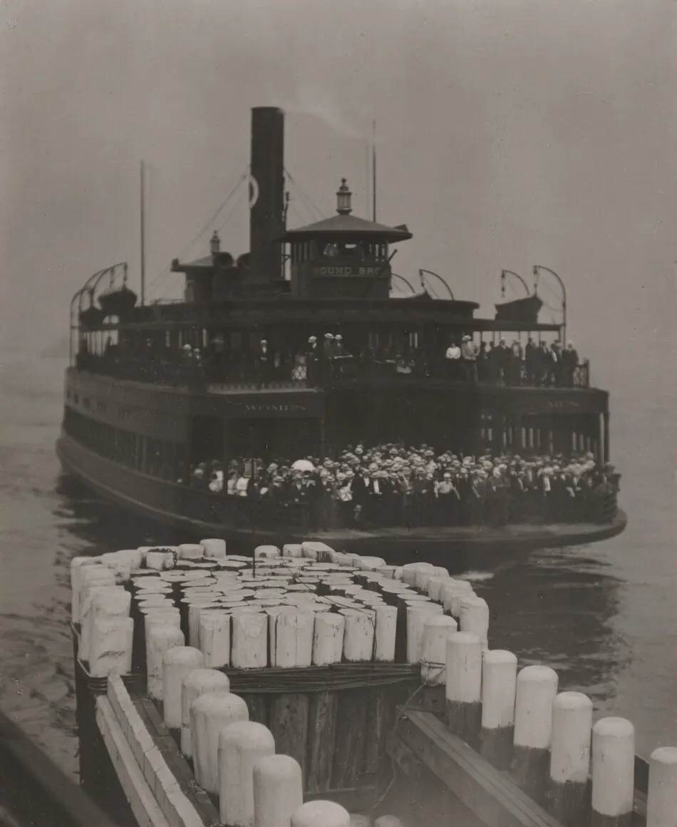 After Working Hours—The Ferry Boat by Alfred Stieglitz