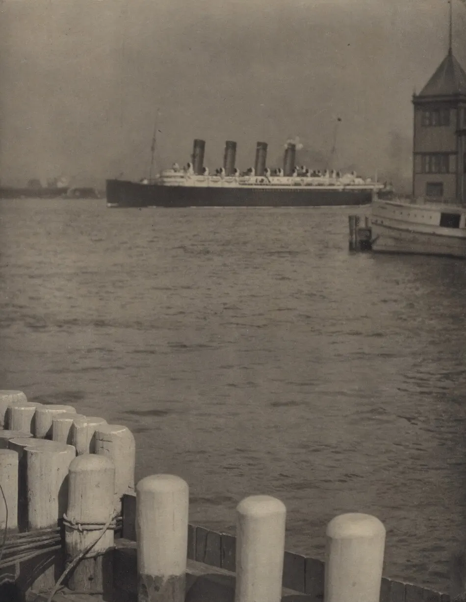 Outward Bound, The Mauretania by Alfred Stieglitz