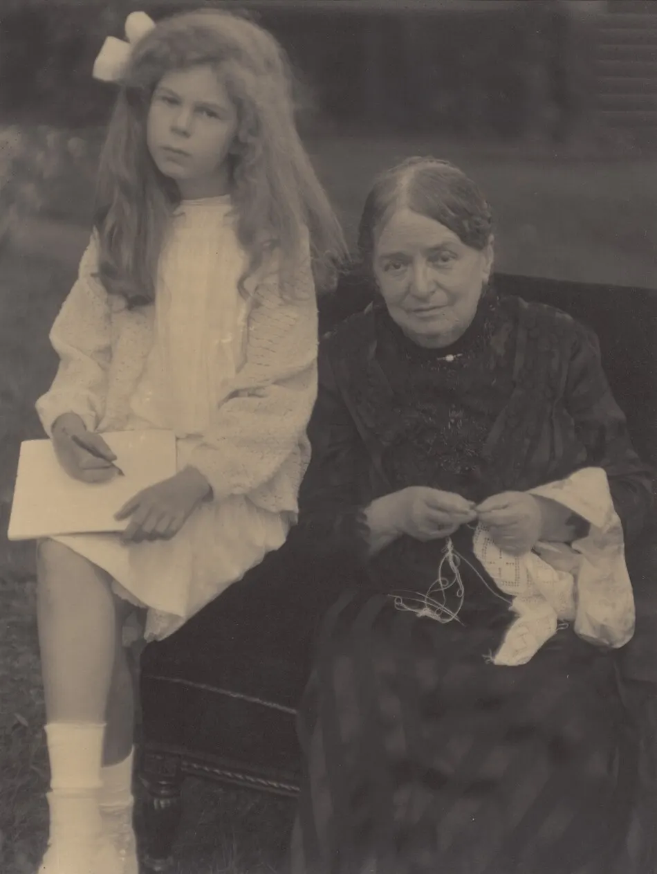 Ma and Georgia Engelhard by Alfred Stieglitz