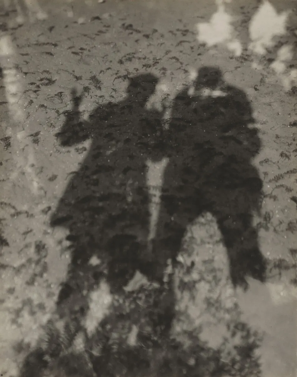 Shadows in Lake by Alfred Stieglitz