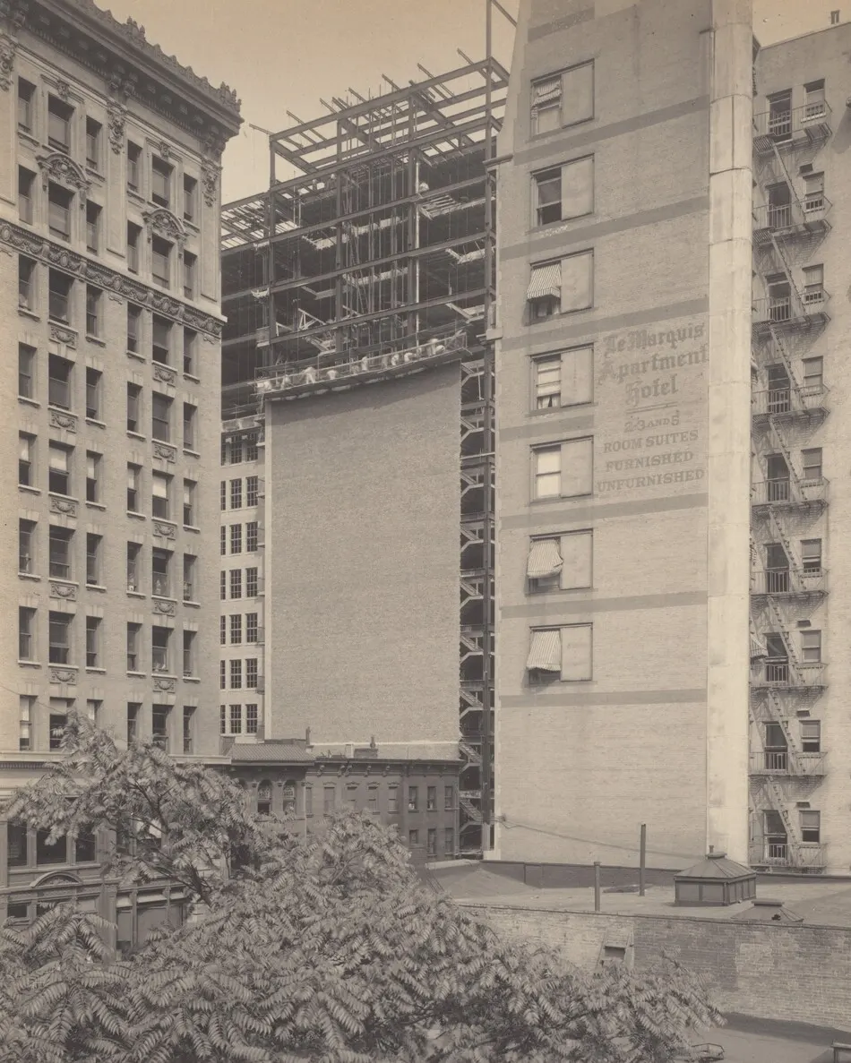 From the Back-Window—291—Wall Closing In by Alfred Stieglitz