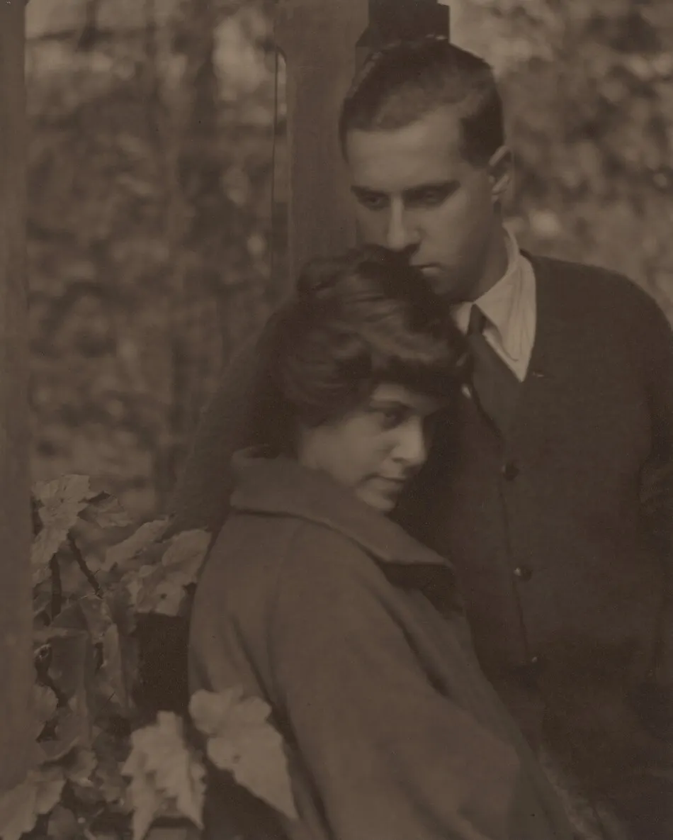Kitty Stieglitz and Edward Stieglitz by Alfred Stieglitz