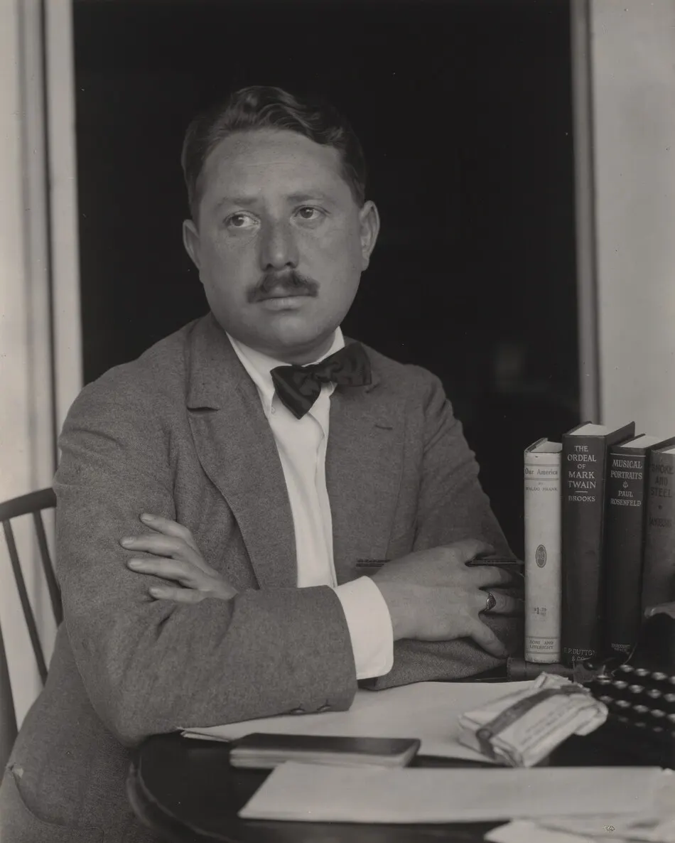 Paul Rosenfeld by Alfred Stieglitz