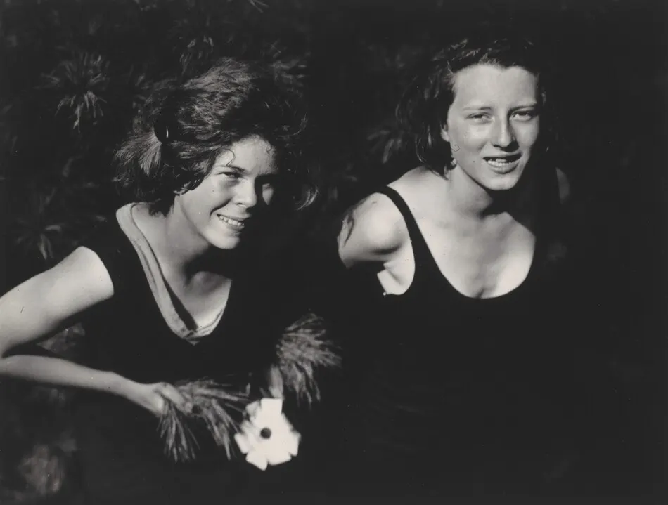 Georgia Engelhard and Margaret Treadwell by Alfred Stieglitz