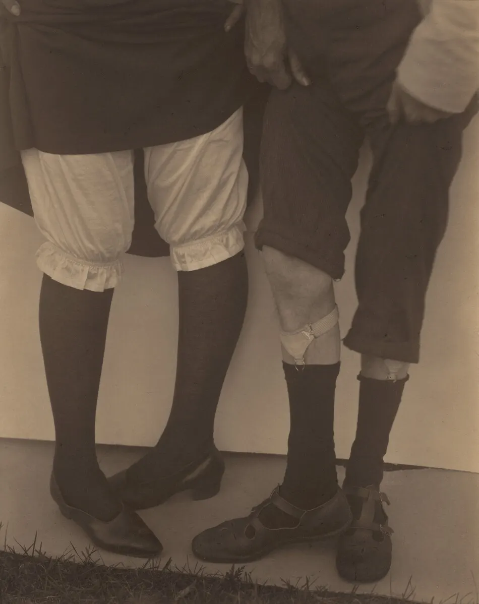 Legs (Elizabeth and Donald Davidson) by Alfred Stieglitz