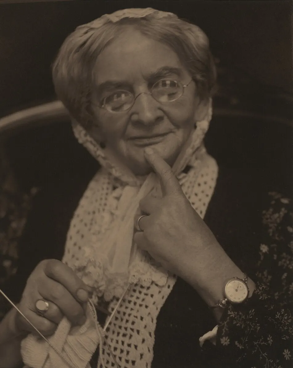 Mrs. Stieffel by Alfred Stieglitz