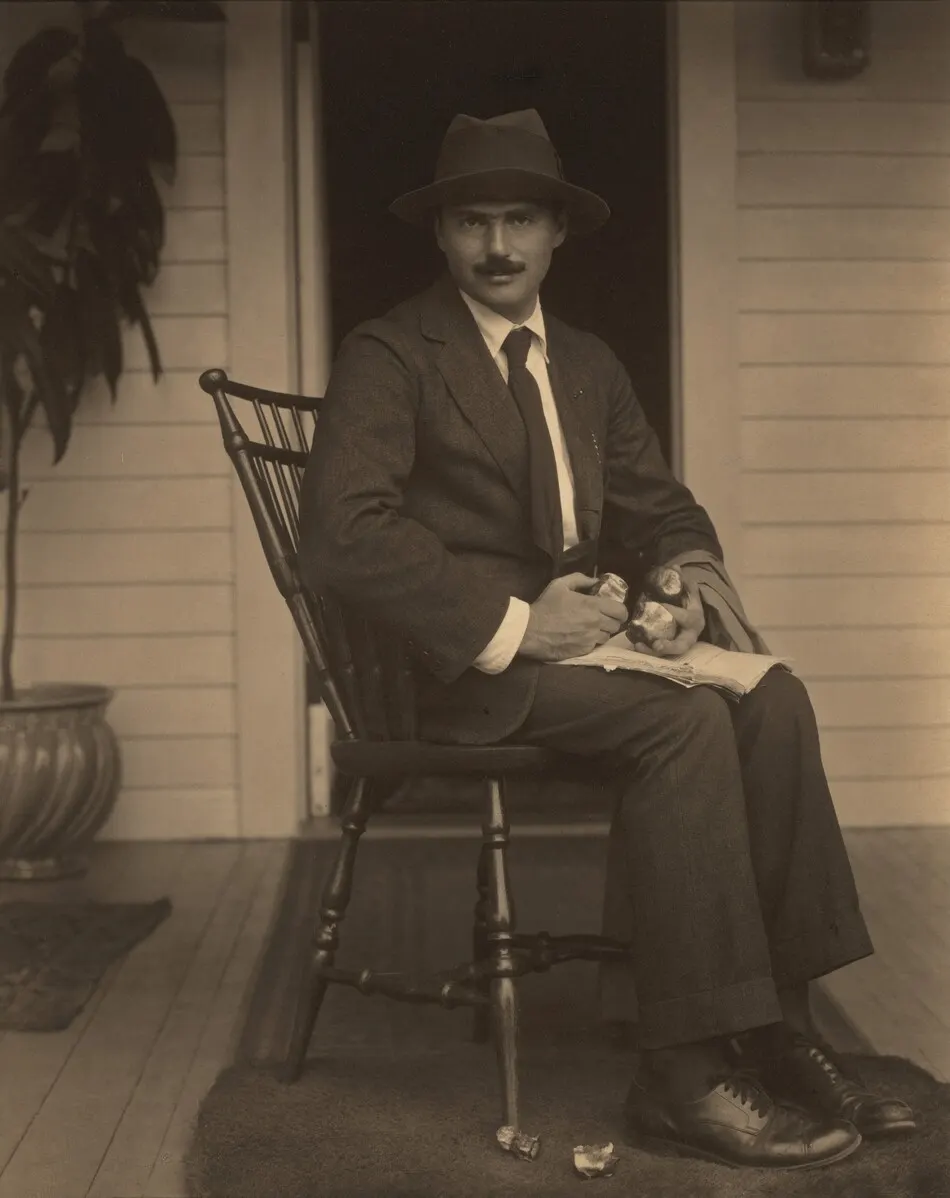 Waldo Frank by Alfred Stieglitz