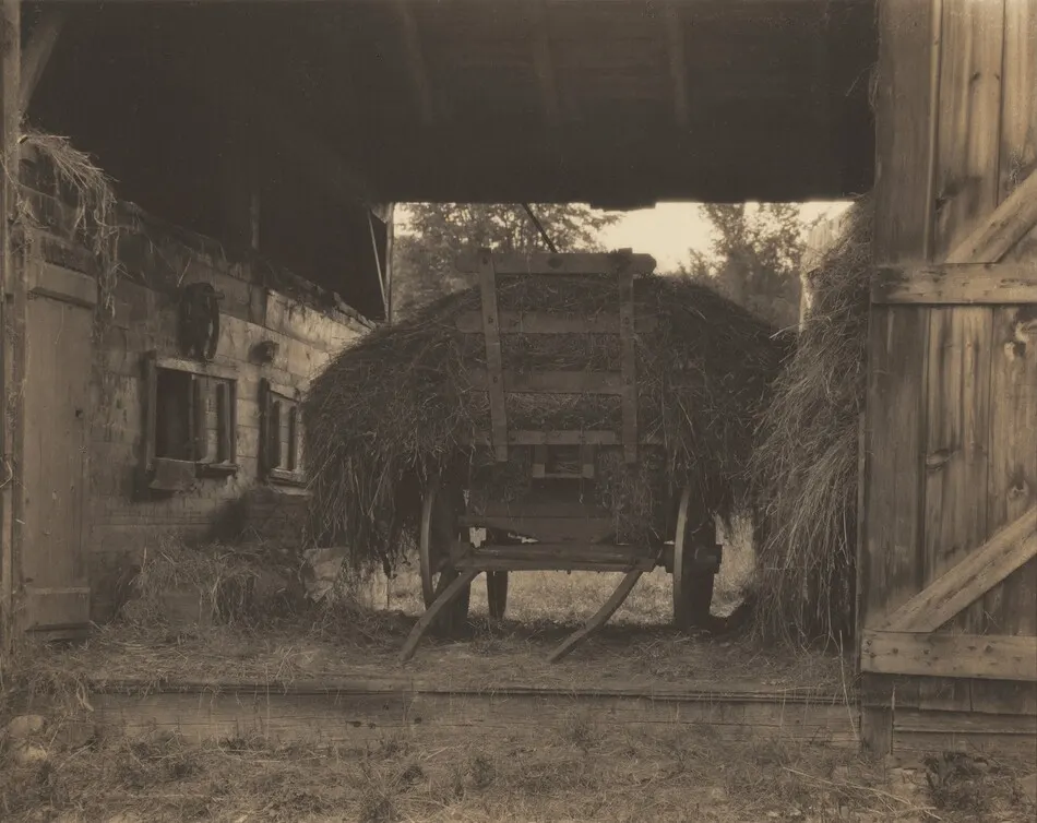 The Hay Wagon by Alfred Stieglitz