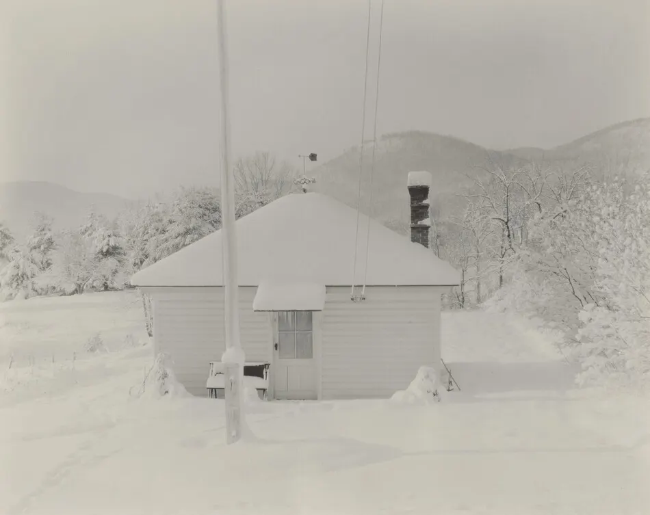First Snow and the Little House by Alfred Stieglitz