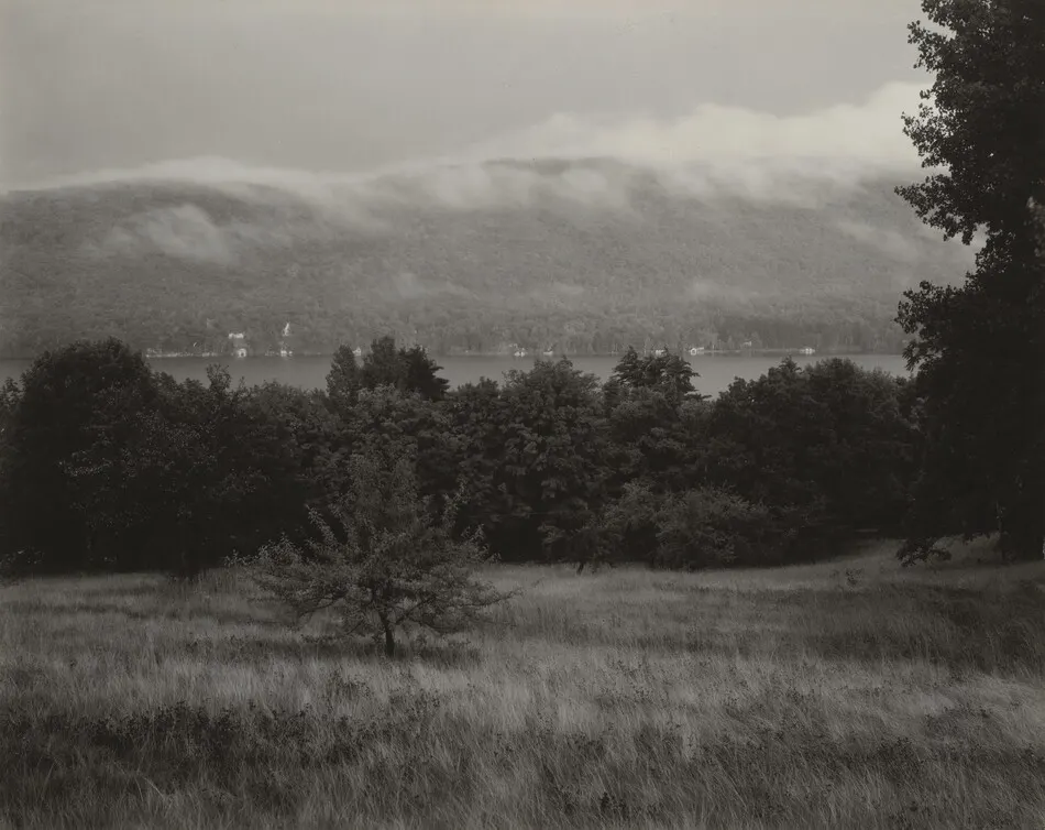 Lake George from the Hill by Alfred Stieglitz