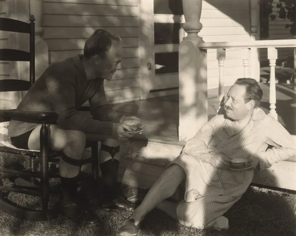 Jerome Mellquist and Paul Rosenfeld, Lake George by Alfred Stieglitz