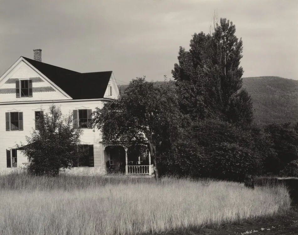 House and Trees, Lake George by Alfred Stieglitz