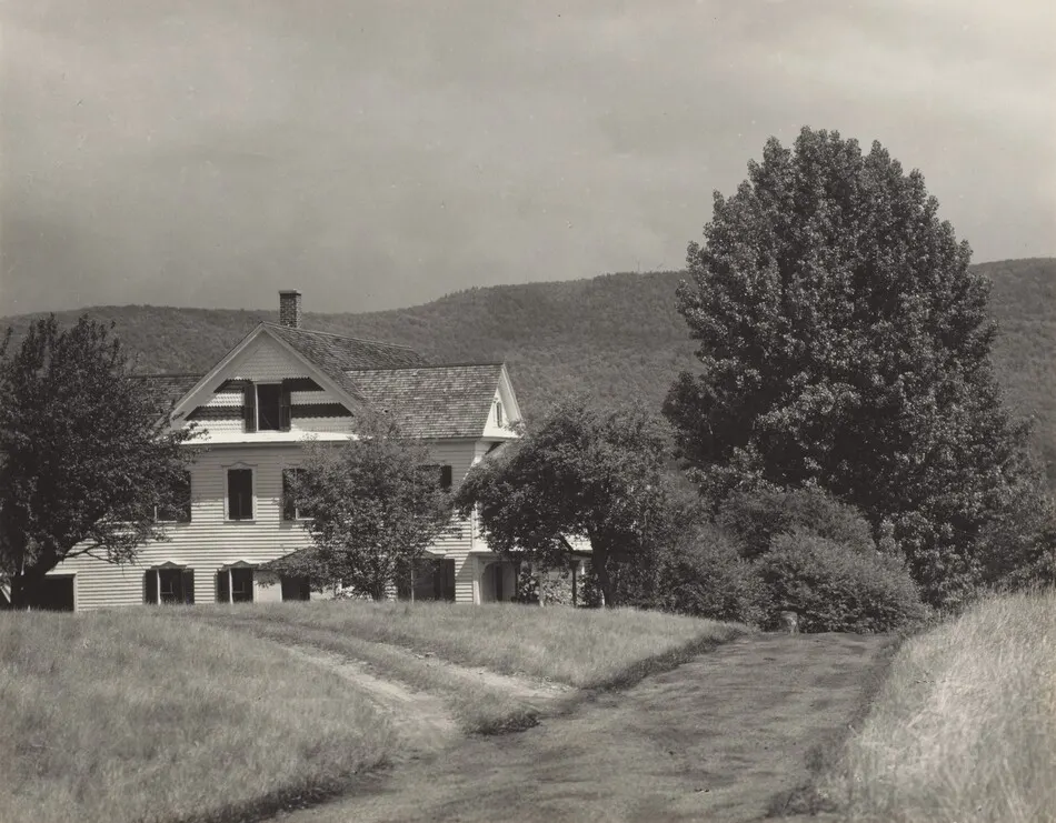House on the Hill by Alfred Stieglitz