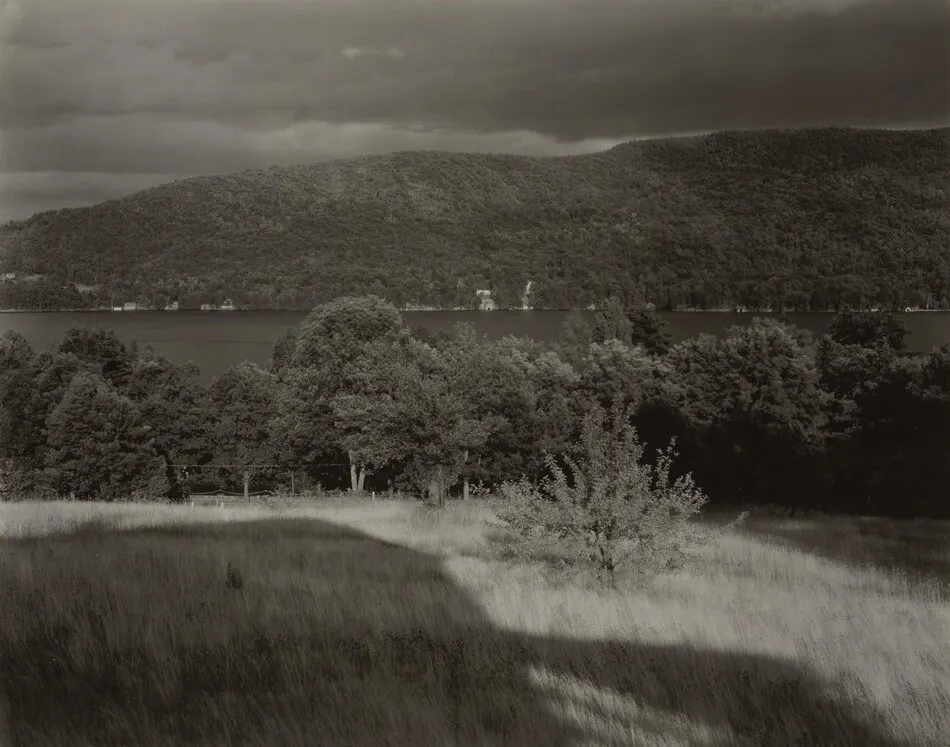 Lake George from the Hill by Alfred Stieglitz