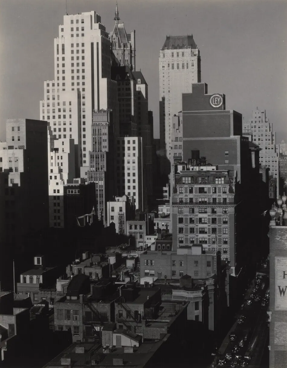 From My Window at An American Place, North by Alfred Stieglitz