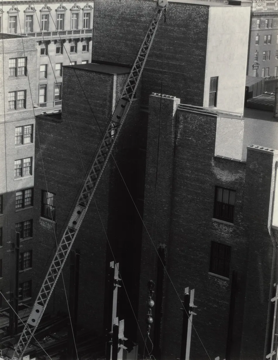 From My Window at An American Place, North by Alfred Stieglitz