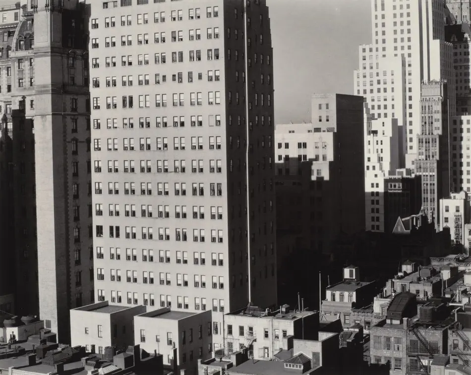 From My Window at An American Place, North by Alfred Stieglitz
