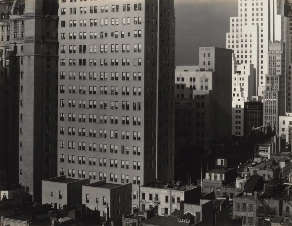 From My Window at An American Place, North by Alfred Stieglitz