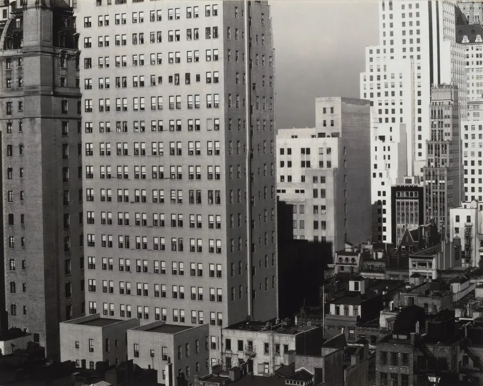 From My Window at An American Place, North by Alfred Stieglitz