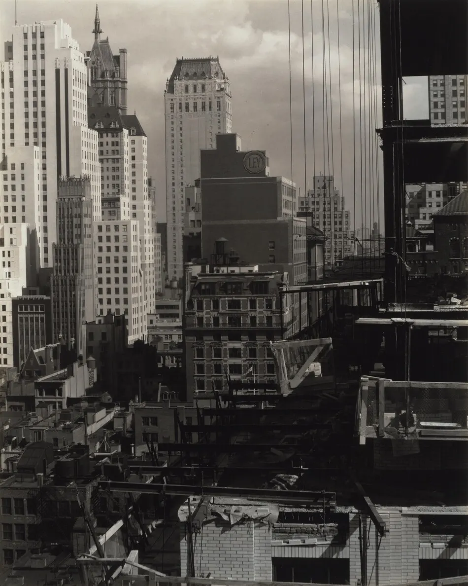 From My Window at An American Place, North by Alfred Stieglitz
