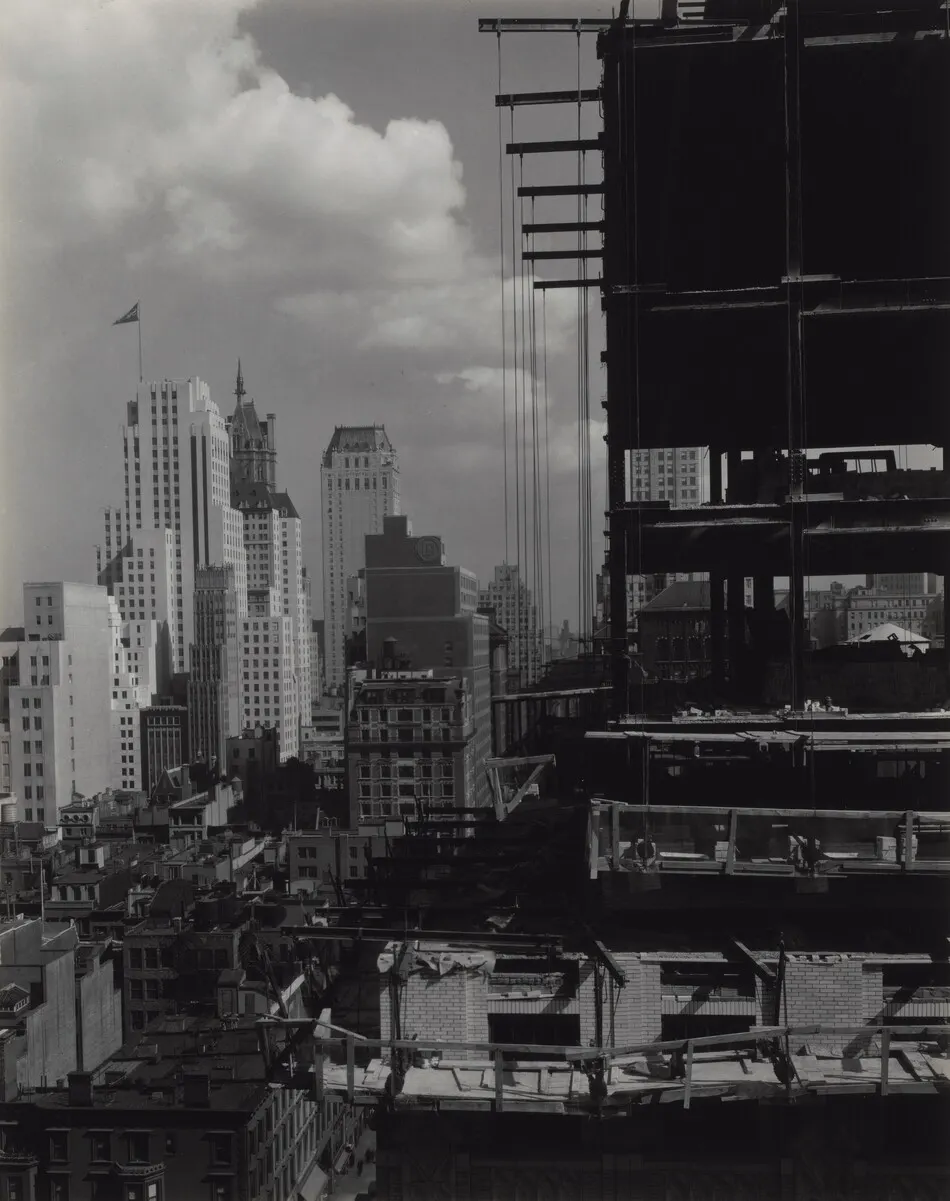From My Window at An American Place, North by Alfred Stieglitz