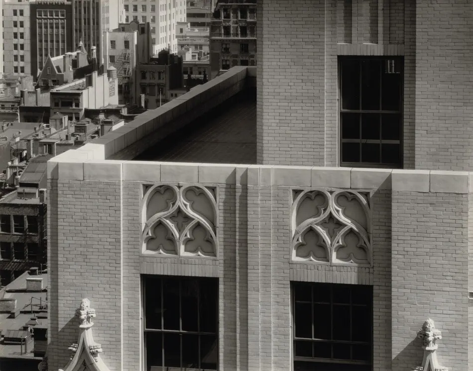 From My Window at An American Place, North by Alfred Stieglitz
