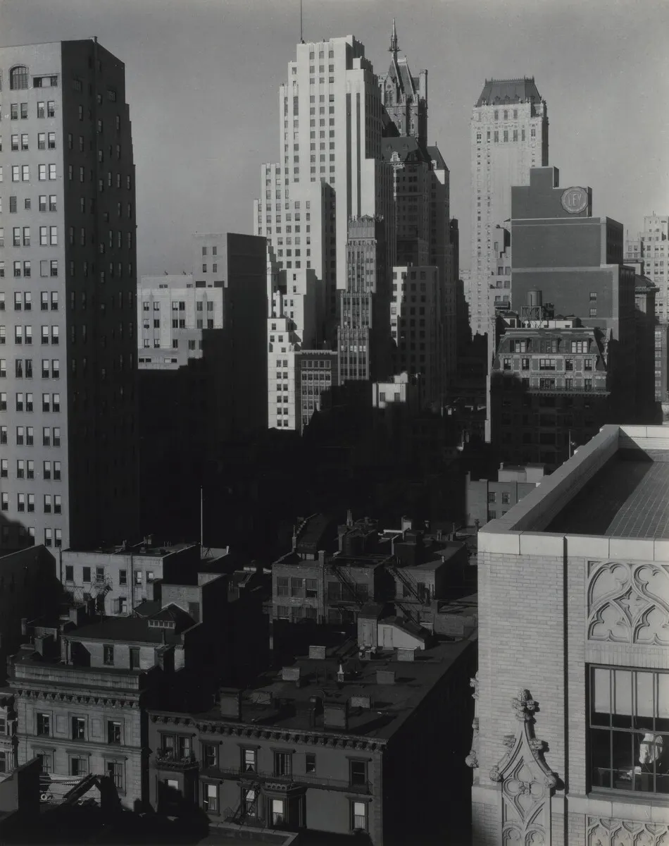 New York from An American Place by Alfred Stieglitz