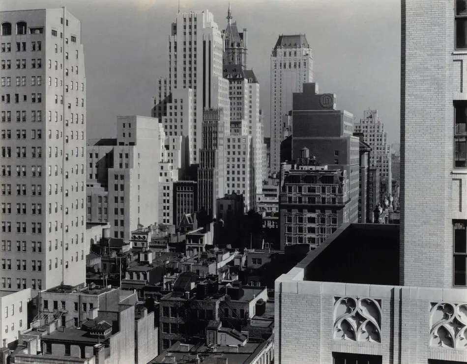 New York from An American Place by Alfred Stieglitz
