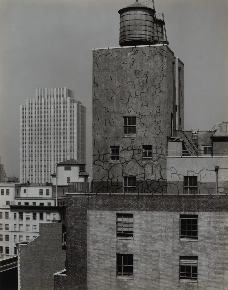 Water Tower and Radio City, New York by Alfred Stieglitz