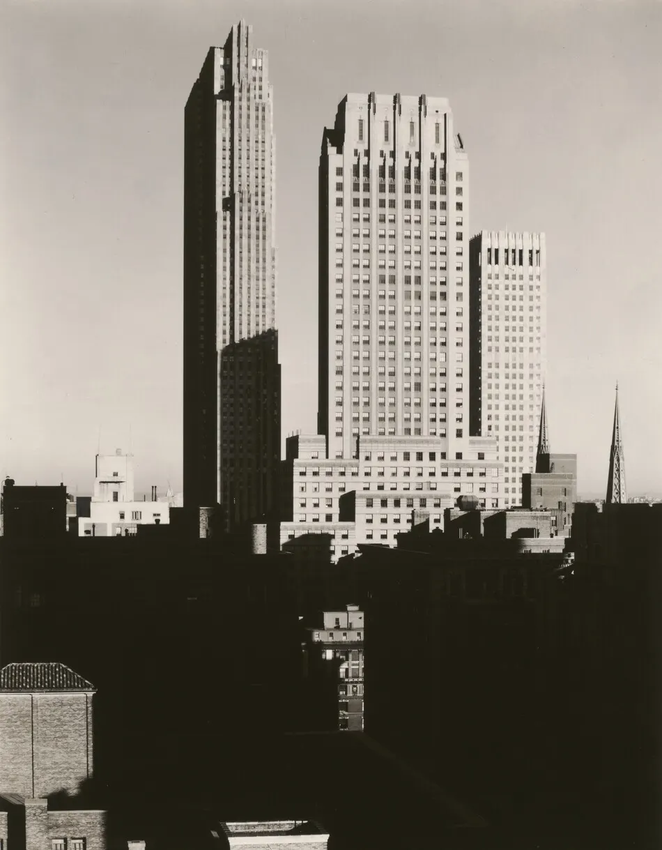 New York from the Shelton by Alfred Stieglitz