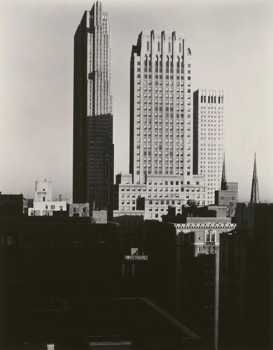 New York from the Shelton by Alfred Stieglitz