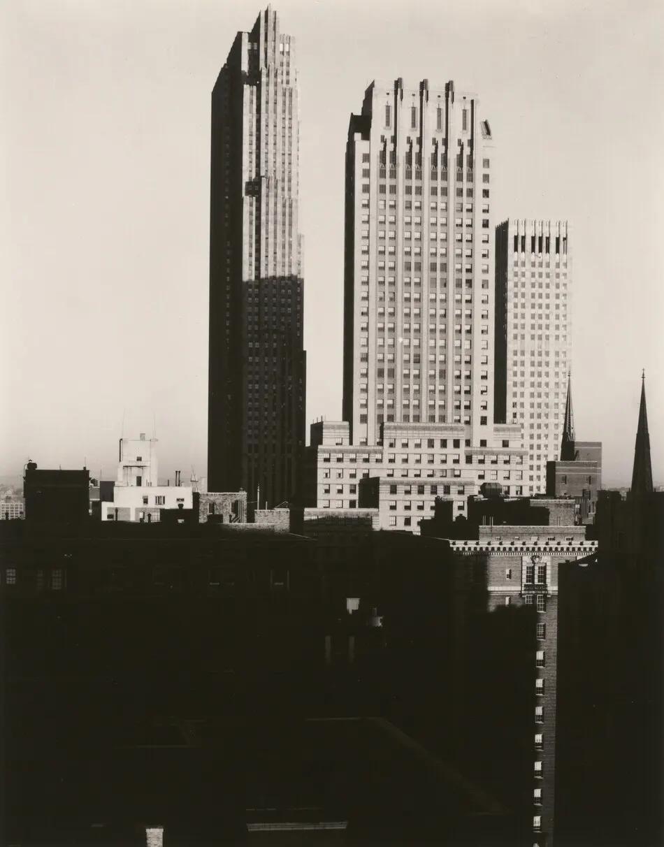 New York from the Shelton by Alfred Stieglitz