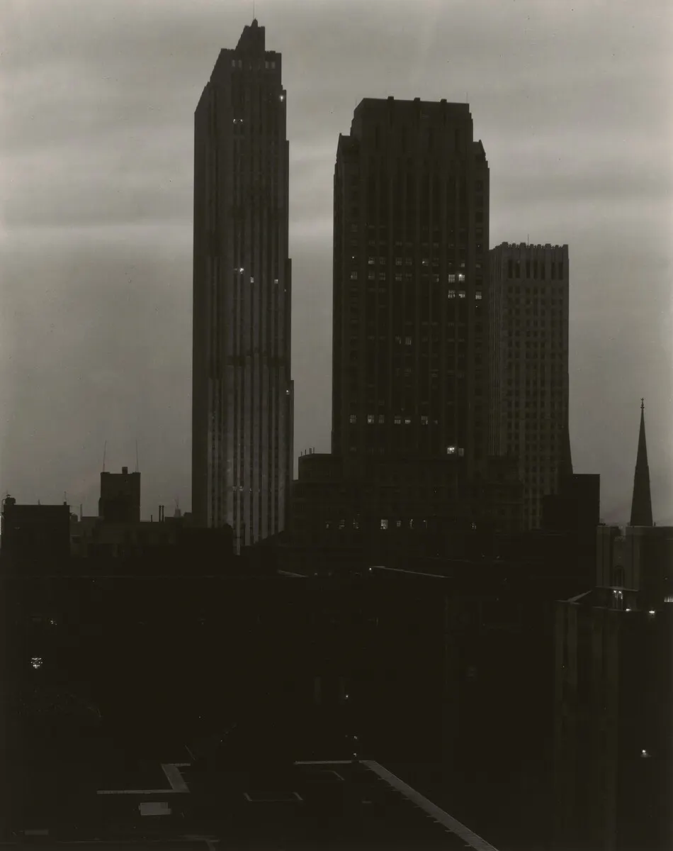 New York from the Shelton by Alfred Stieglitz