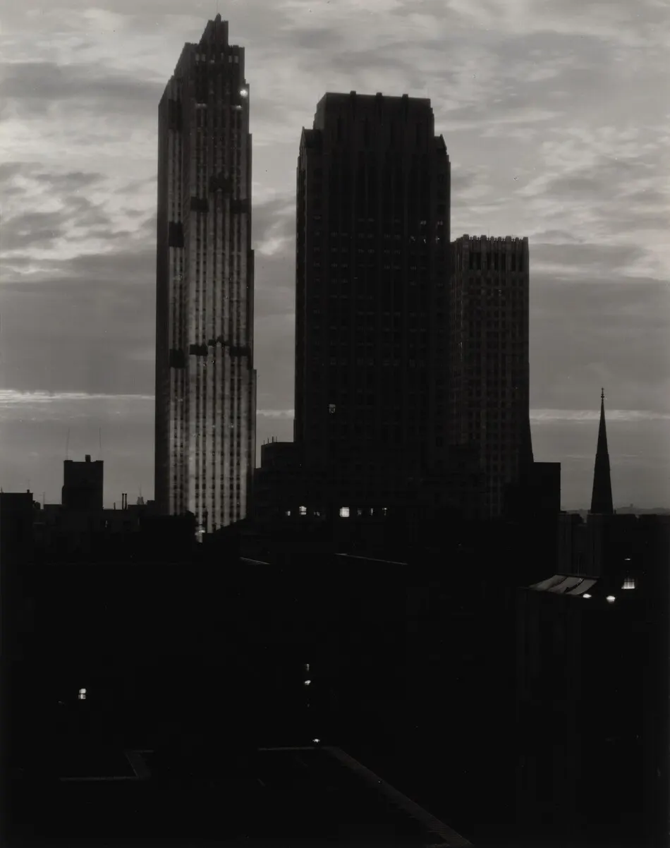 New York from the Shelton by Alfred Stieglitz