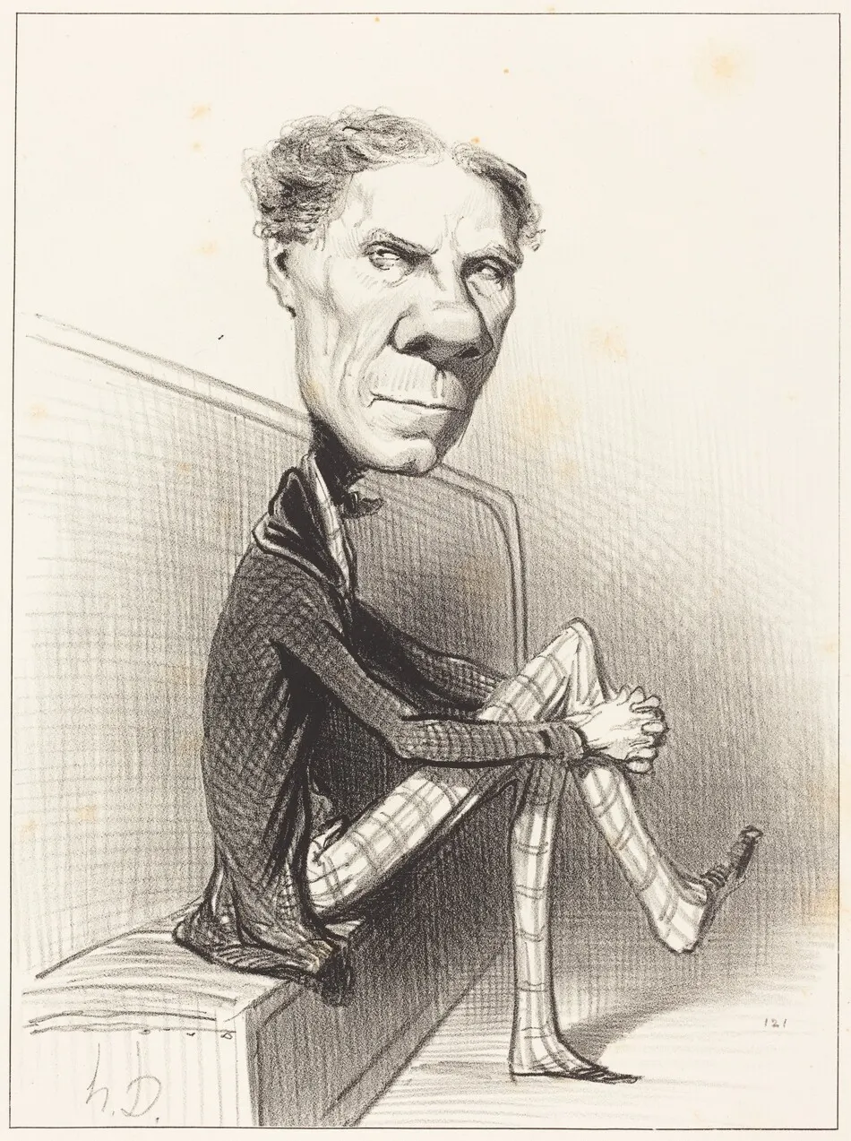 R.P.L. Ségur d'Aguesseau by Honoré Daumier