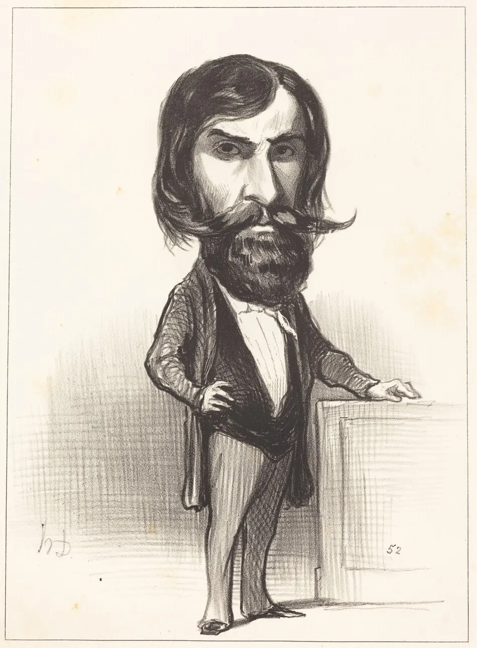 Ch. Ferdinand Gambon by Honoré Daumier