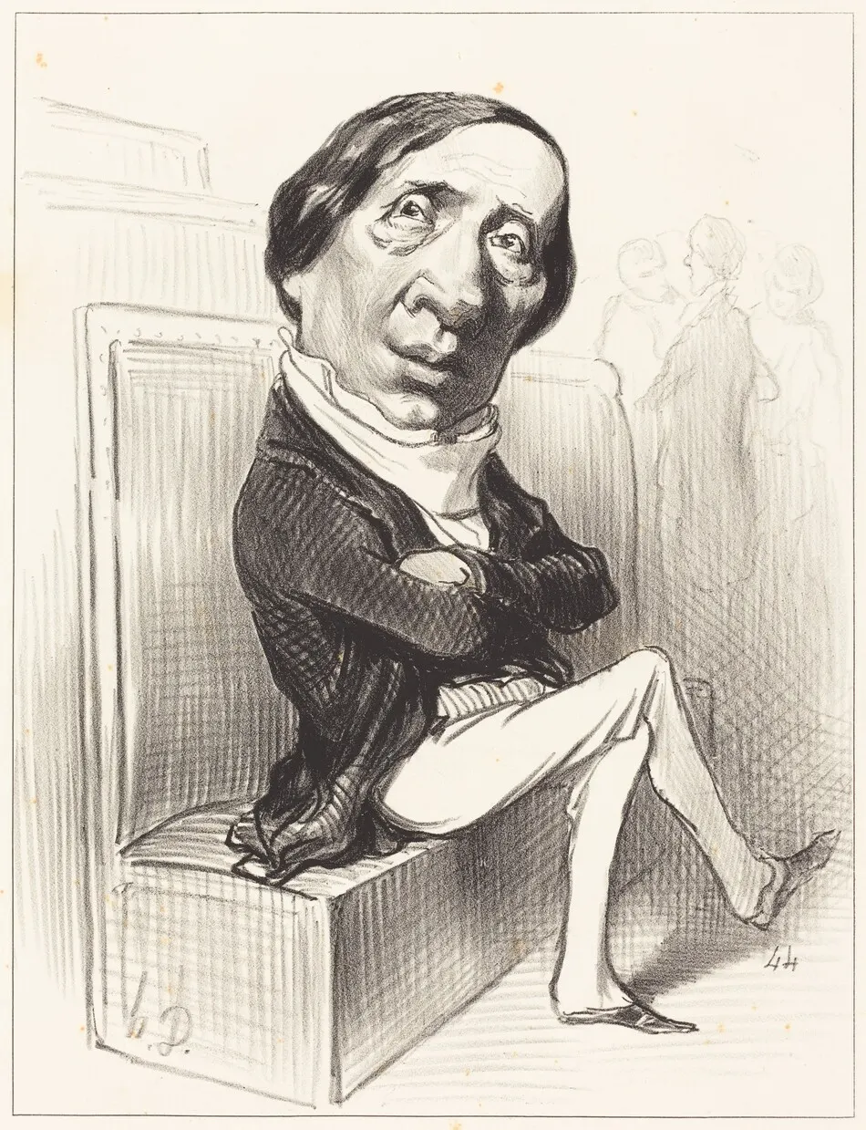 Charles Dupin by Honoré Daumier
