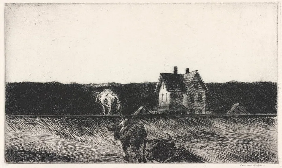 American Landscape by Edward Hopper