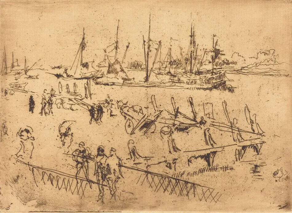 Little Dordrecht by James McNeill Whistler
