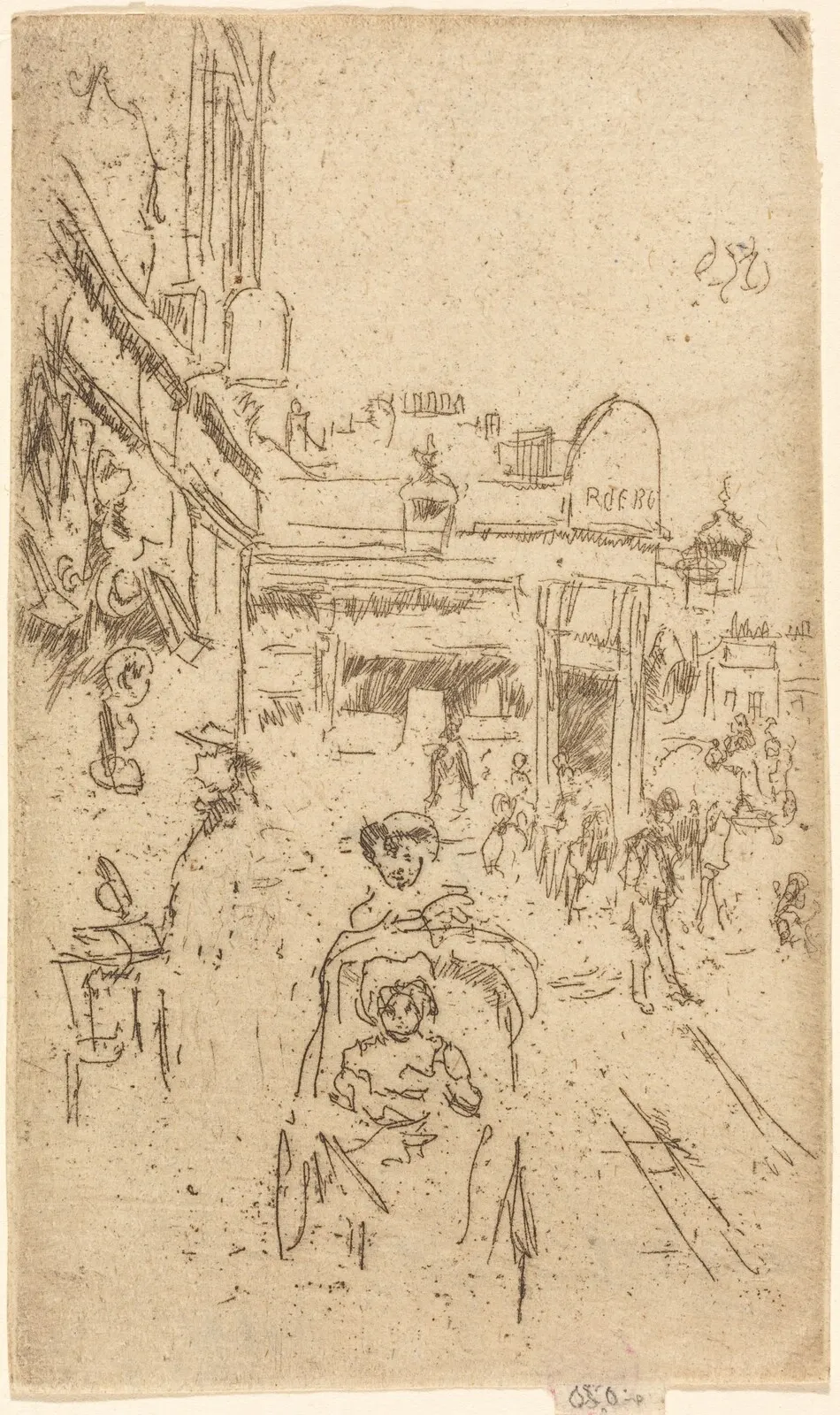 King's Road, Chelsea by James McNeill Whistler