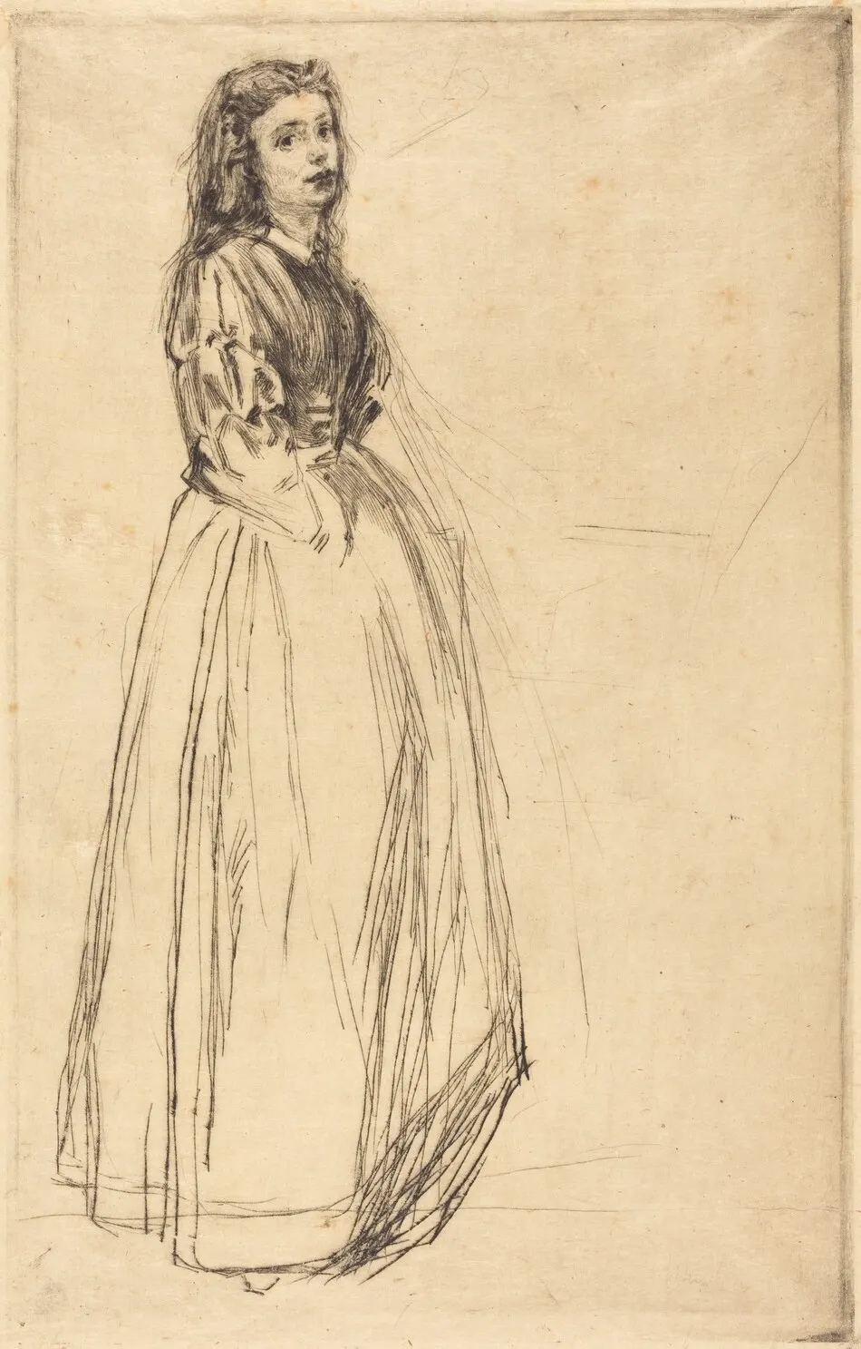 Fumette, Standing by James McNeill Whistler