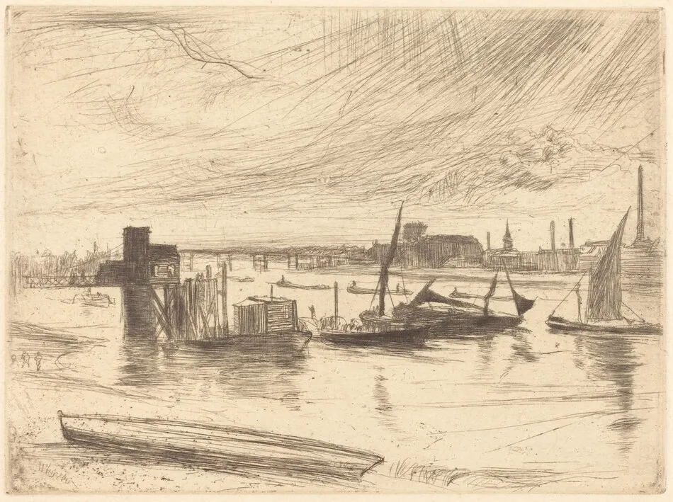 Early Morning, Battersea by James McNeill Whistler